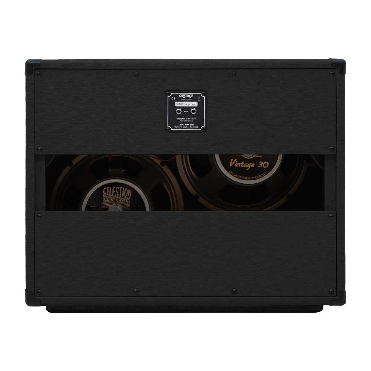 Orange PPC212OB 2x12 Open Back Speaker Cab Black