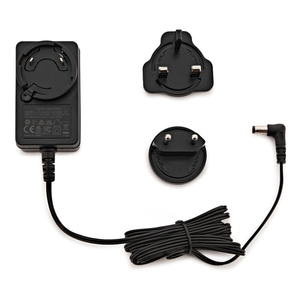 9V Compact Power Supply by Gear4music Centre Negative Multi Plug
