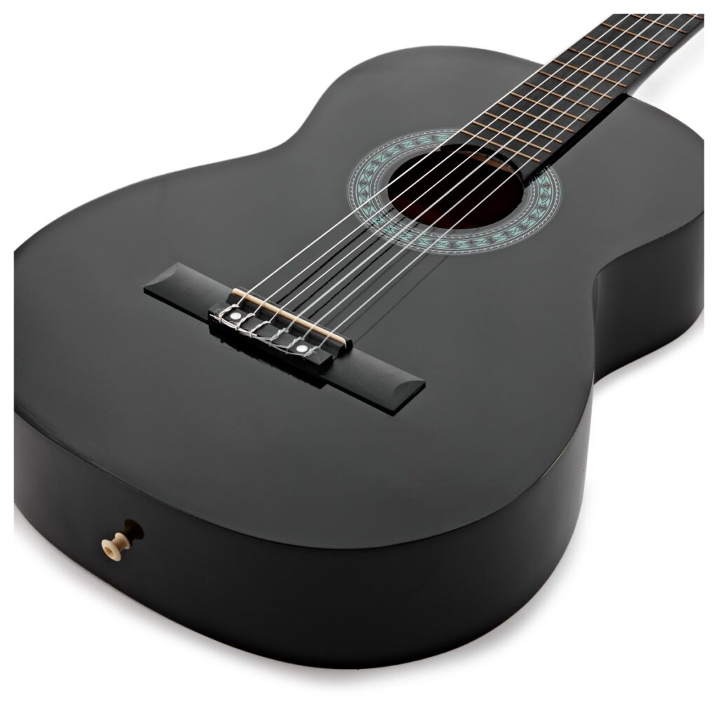 Classical Guitar by Gear4music Black