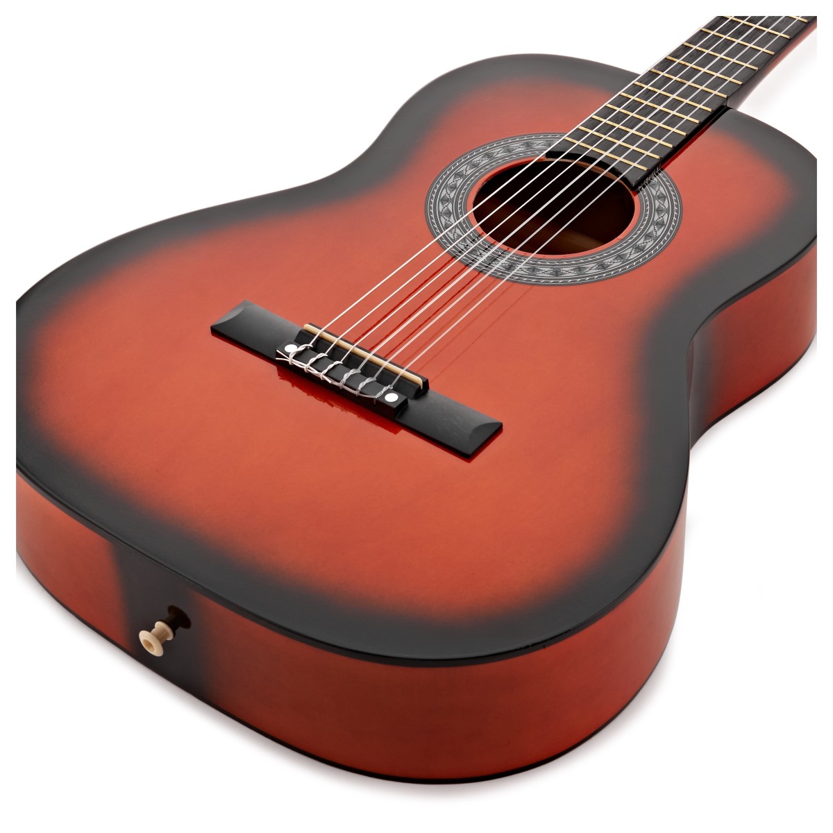 3/4 Classical Guitar Sunburst by Gear4music
