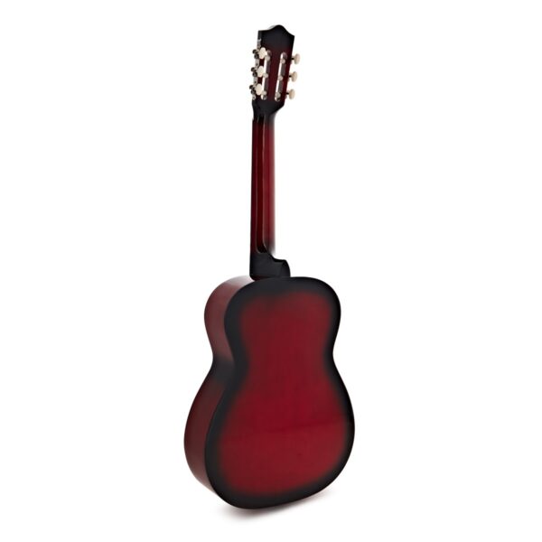 Classical Guitar by Gear4music Red Burst