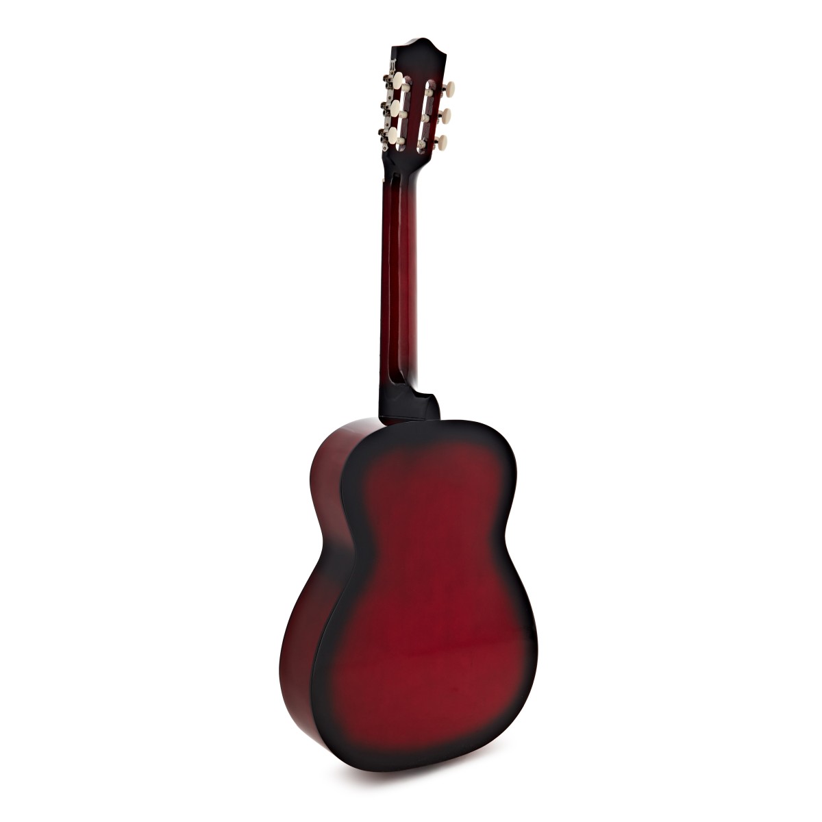 Classical Guitar by Gear4music Red Burst
