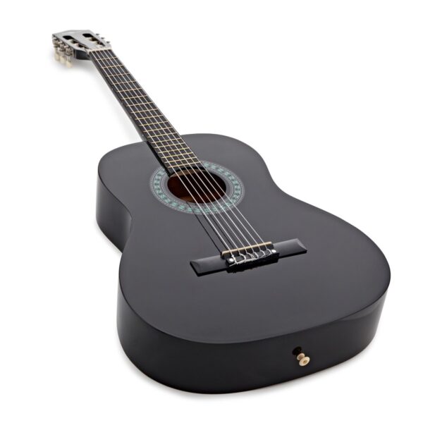 3/4 Classical Guitar Black by Gear4music
