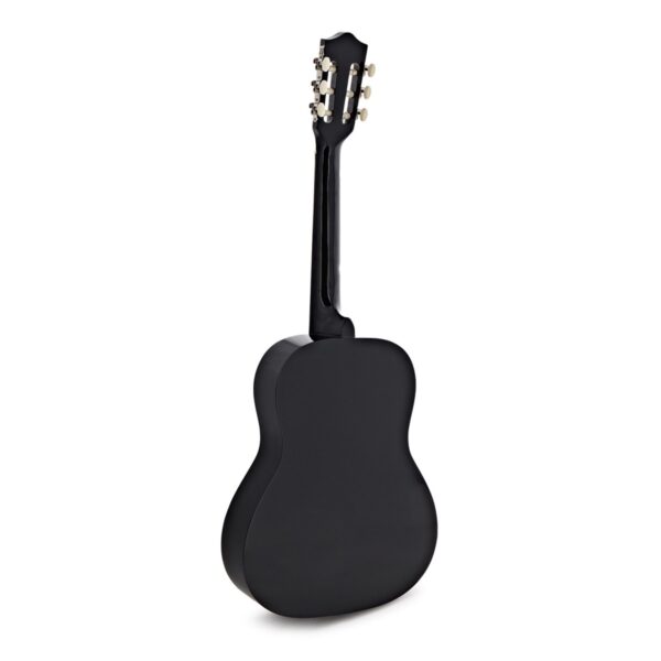 3/4 Classical Guitar Black by Gear4music