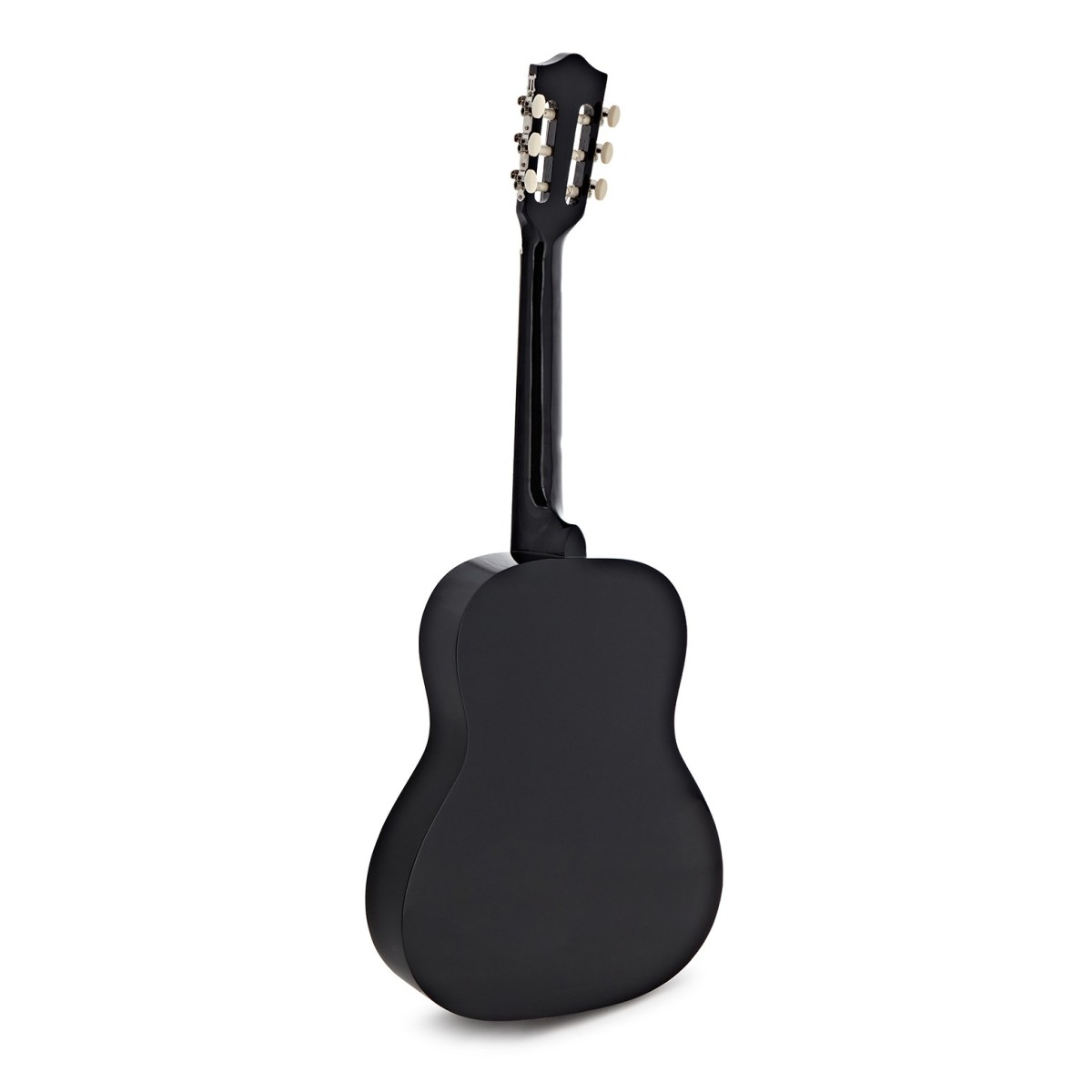 3/4 Classical Guitar Black by Gear4music