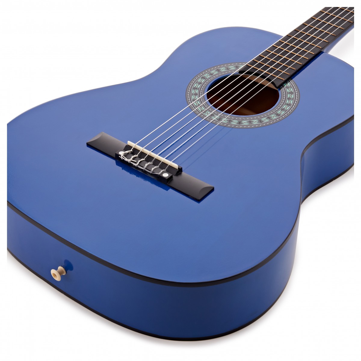 3/4 Classical Guitar Blue by Gear4music