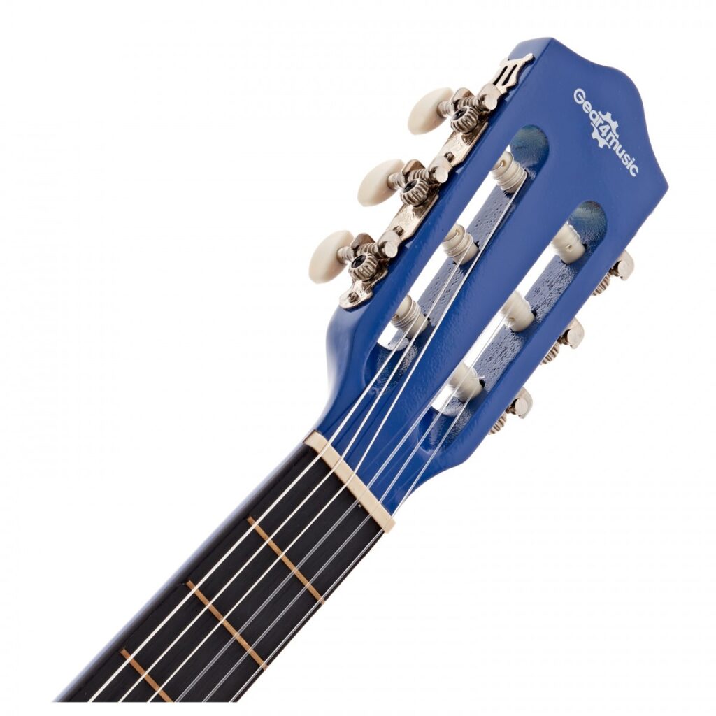 3/4 Classical Guitar Blue by Gear4music