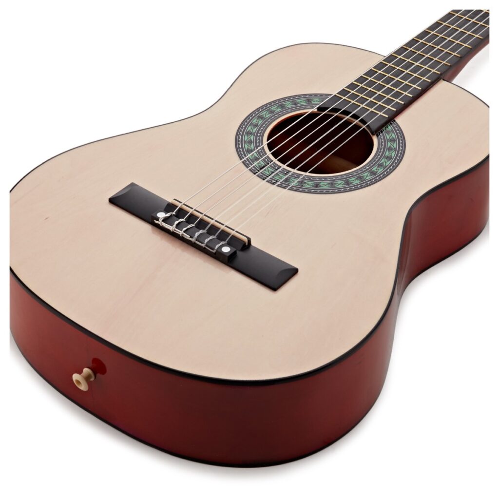 Junior 1/2 Classical Guitar by Gear4music Natural