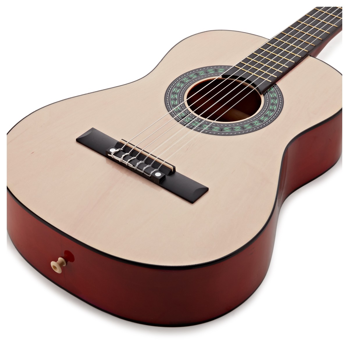 Junior 1/2 Classical Guitar by Gear4music Natural