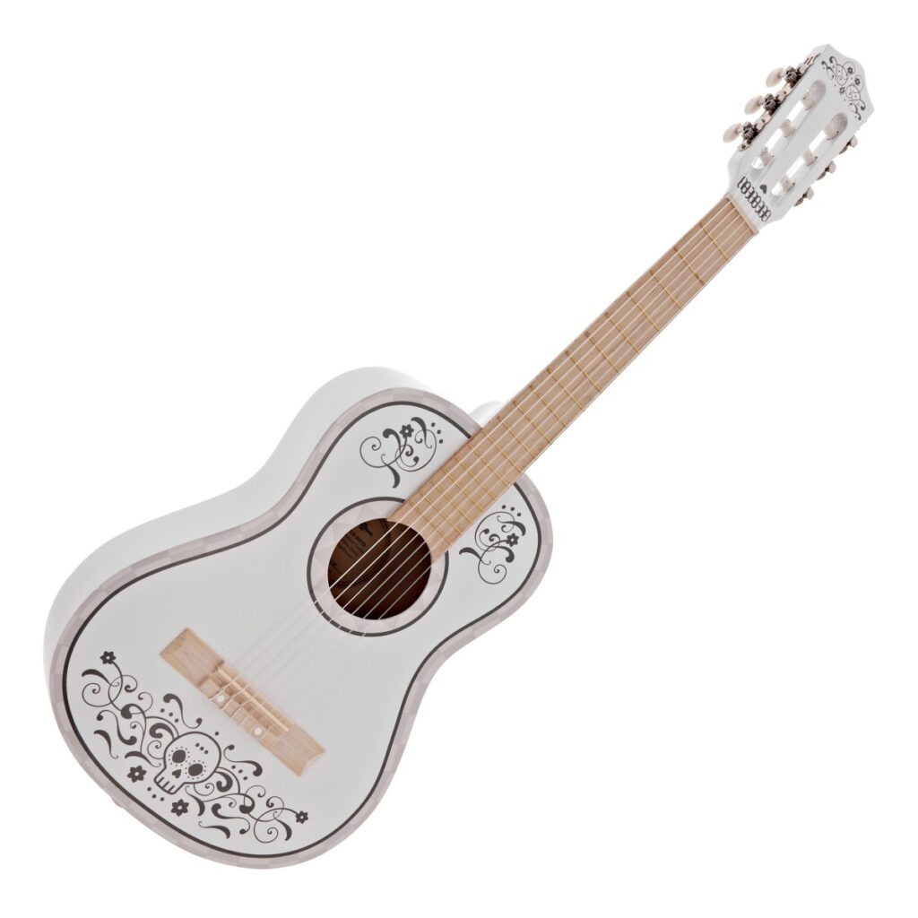 Junior 1/2 Classical Guitar by Gear4music Day of the Dead