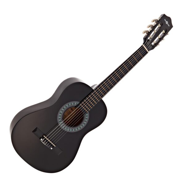 Junior 1/2 Classical Guitar by Gear4music Black