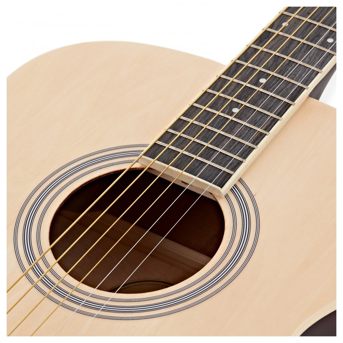 Student Electro Acoustic Guitar Natural 15W Acoustic Amp & Accessory Pack