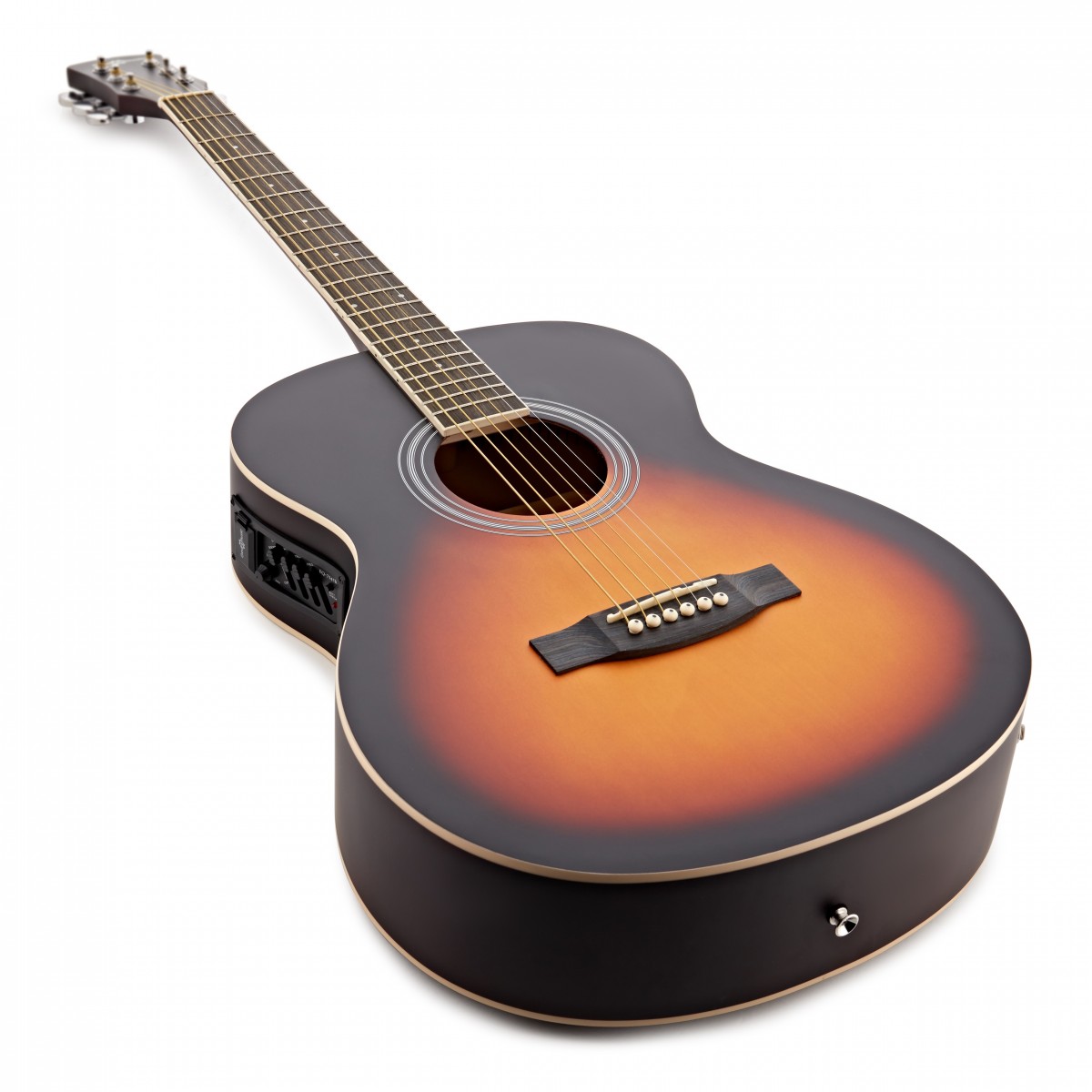 Student Electro Acoustic Guitar Sunburst 15W Acoustic Amp & Accessory Pack