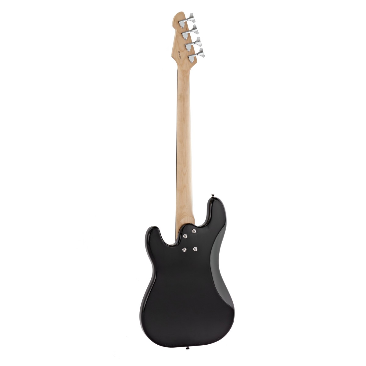 LA Bass Guitar Black 15W Bass Amp Pack
