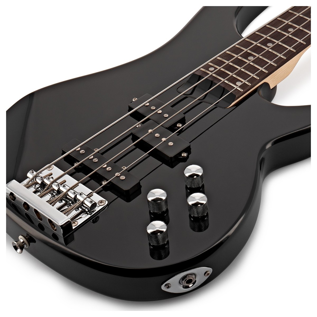 Chicago Bass Guitar Black 15W Bass Amp & Accessory Pack