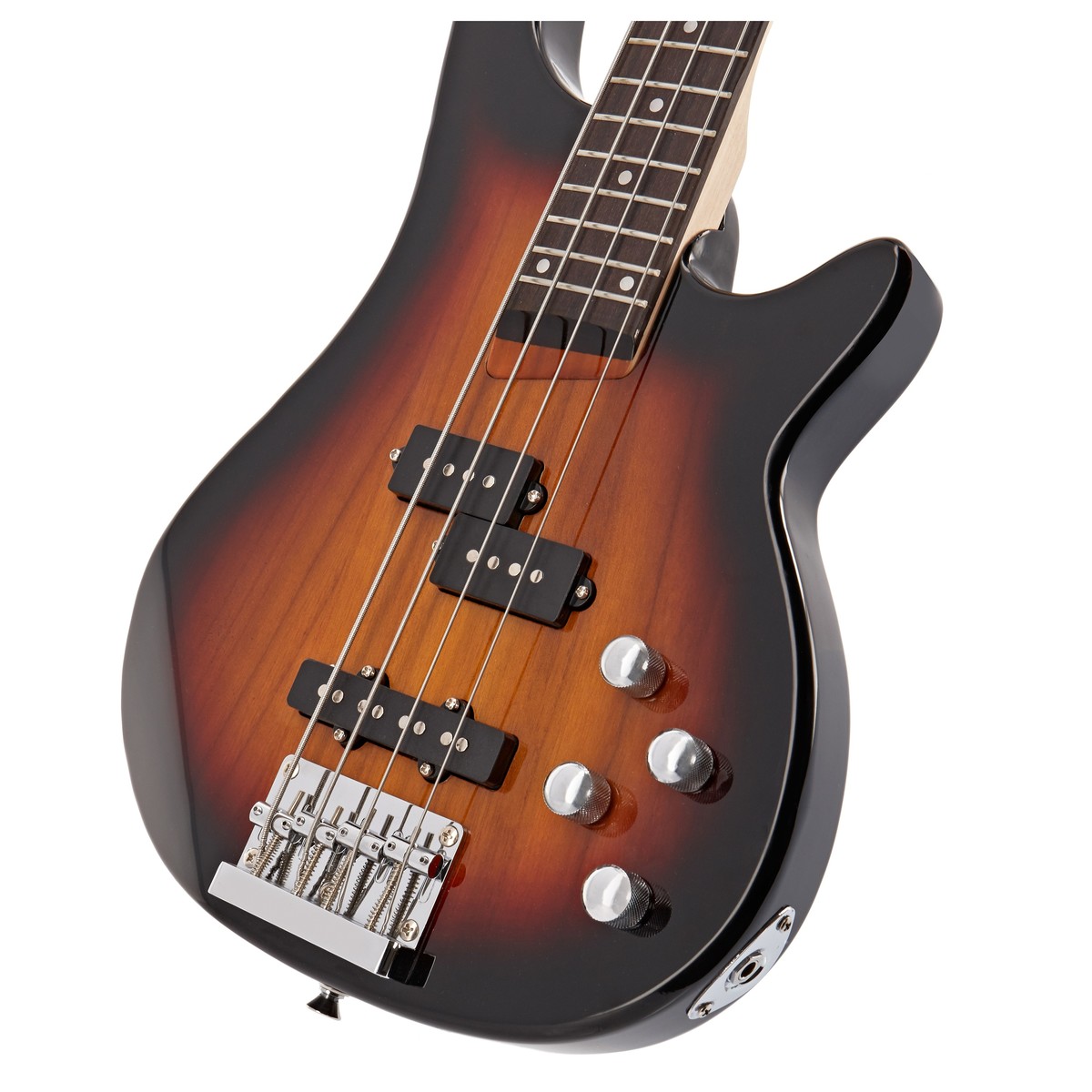 Chicago Bass Guitar Sunburst 15W Bass Amp & Accessory Pack