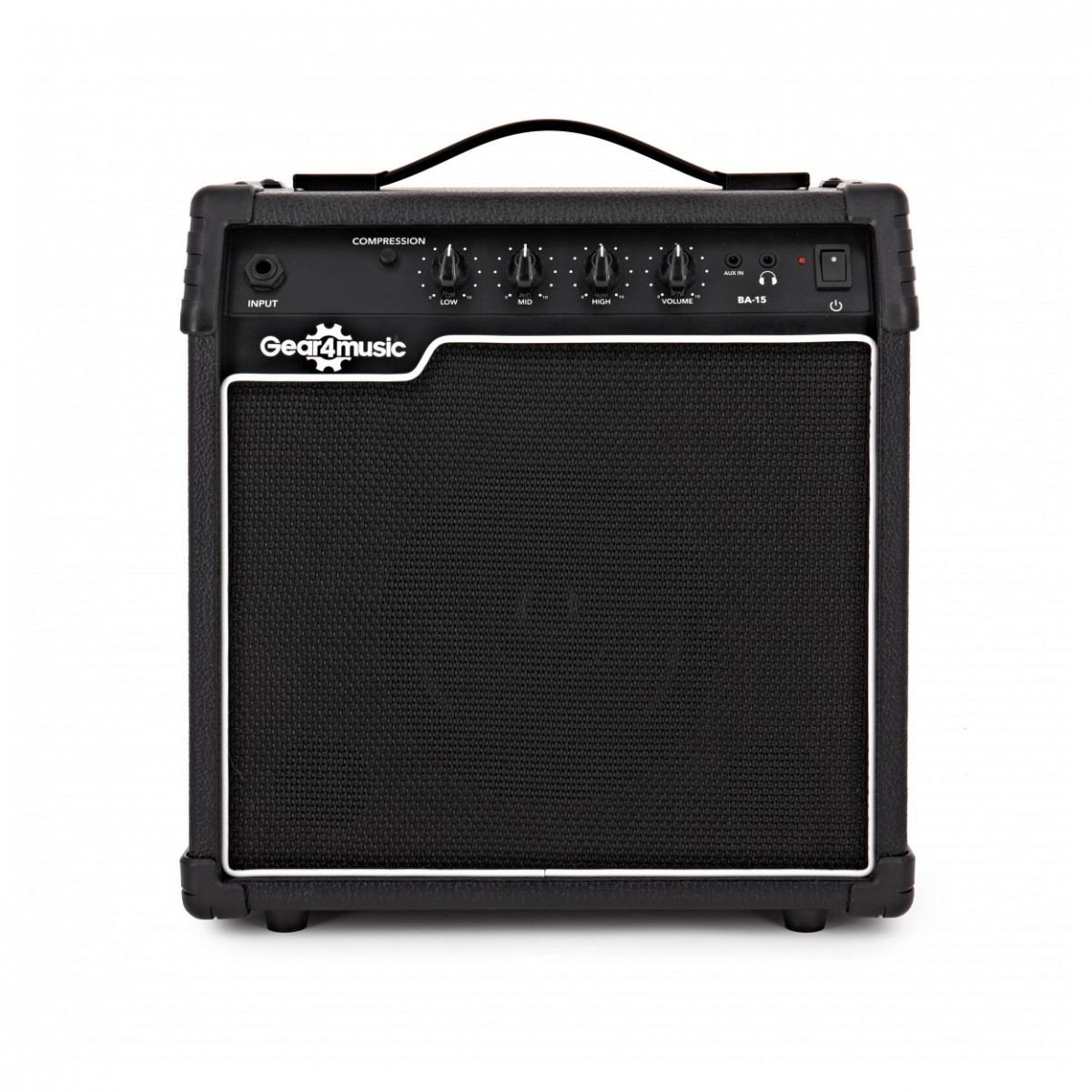 LA II Bass Guitar Sunburst 15W Bass Amp Pack