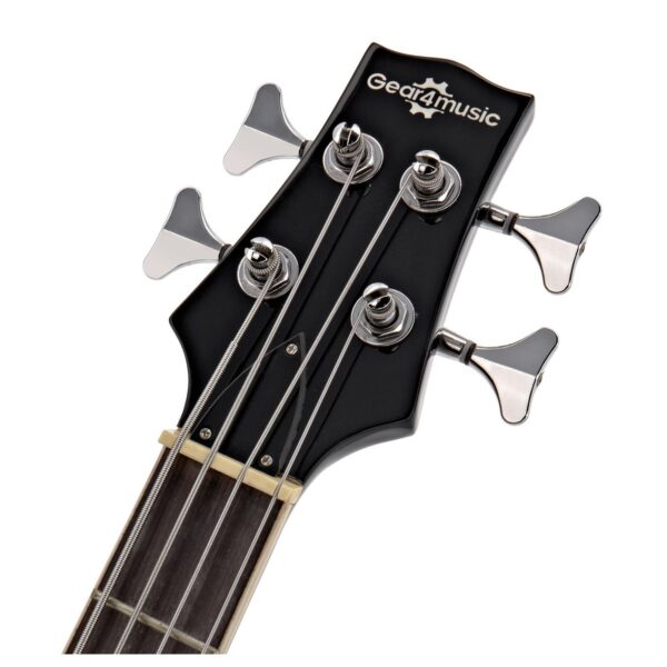 San Francisco Semi Acoustic Bass Black 15W Bass Amp Pack