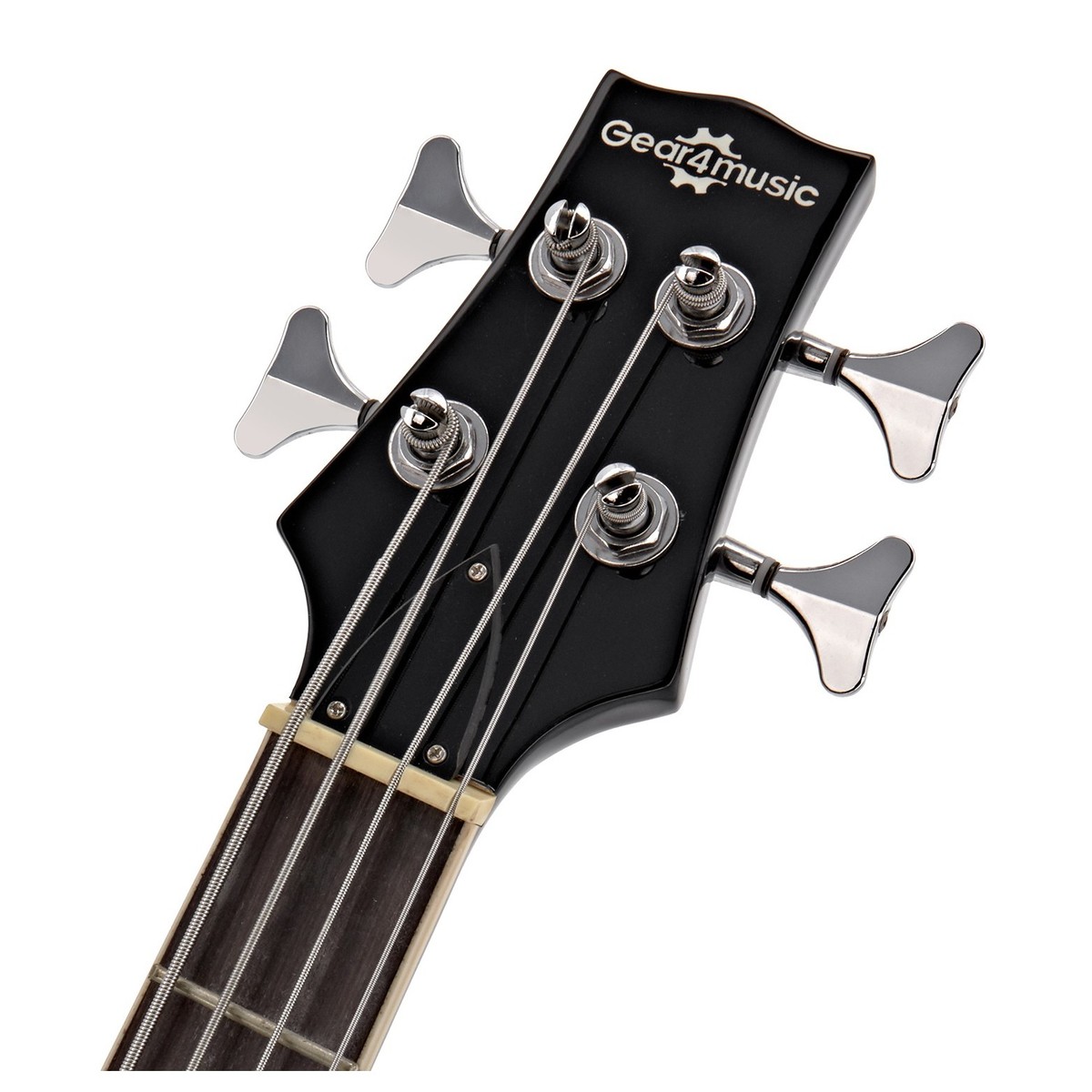 San Francisco Semi Acoustic Bass Black 15W Bass Amp Pack