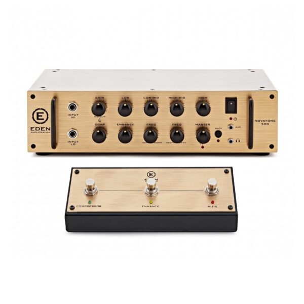 Eden NovaTone 500 Bass Amplifier Head with Footswitch