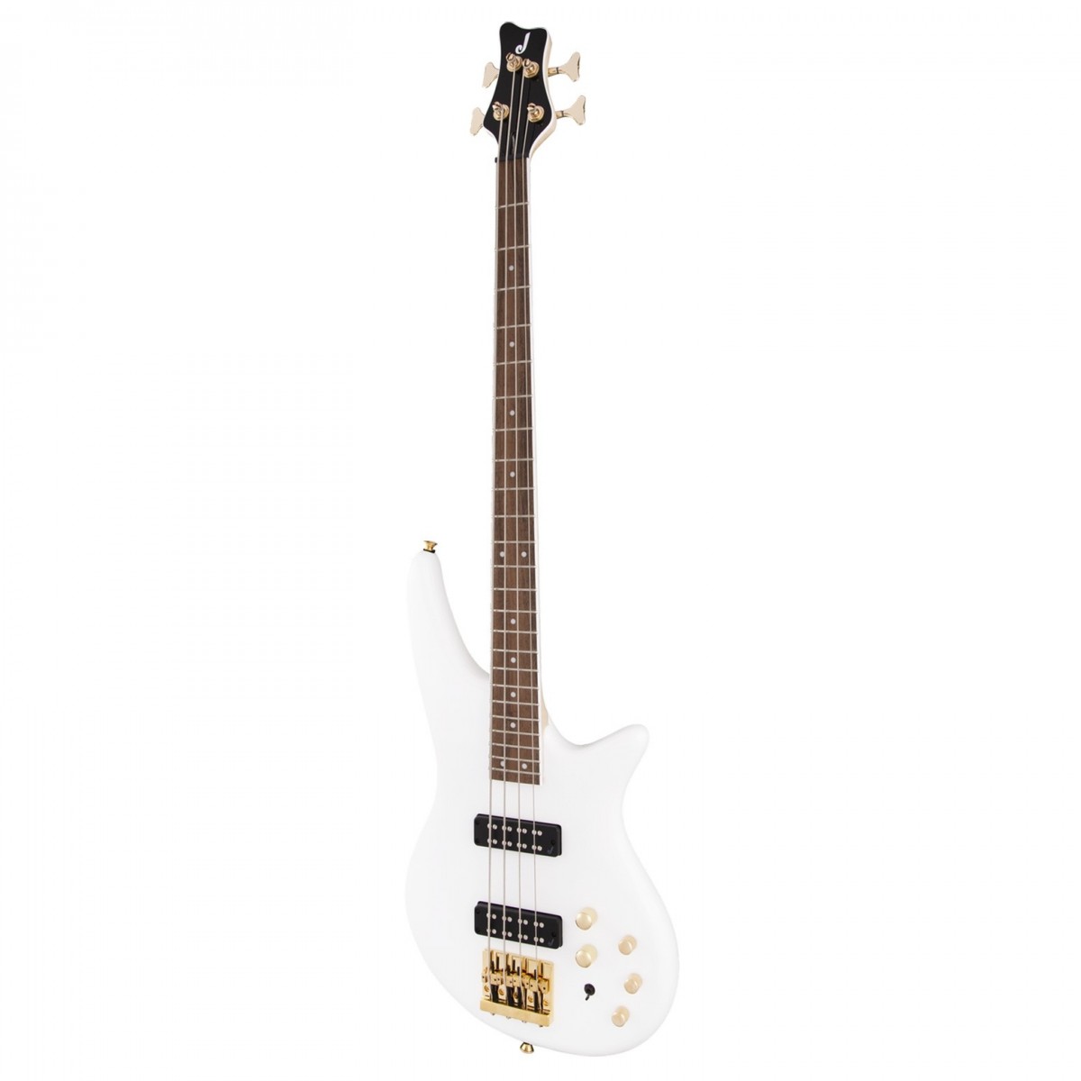 Jackson JS Series Spectra Bass JS3 Snow White Gold