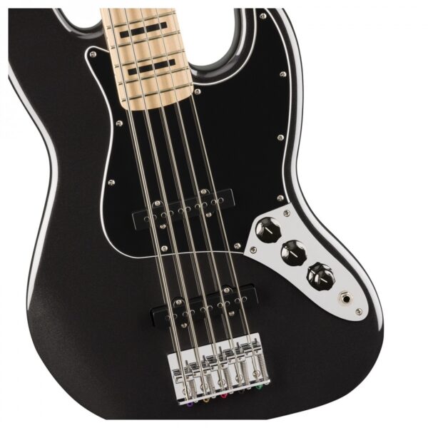 Squier Affinity Series Active Jazz Bass V Black Metallic