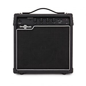 15W Bass Combo Amplifier by Gear4music
