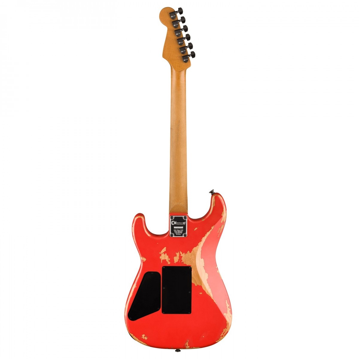 Charvel Pro-Mod Relic San Dimas Style 1 HH FR PF Weathered Orange