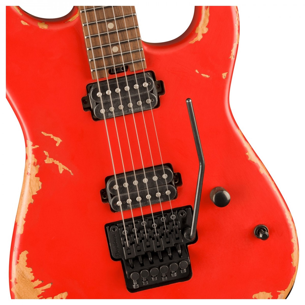 Charvel Pro-Mod Relic San Dimas Style 1 HH FR PF Weathered Orange