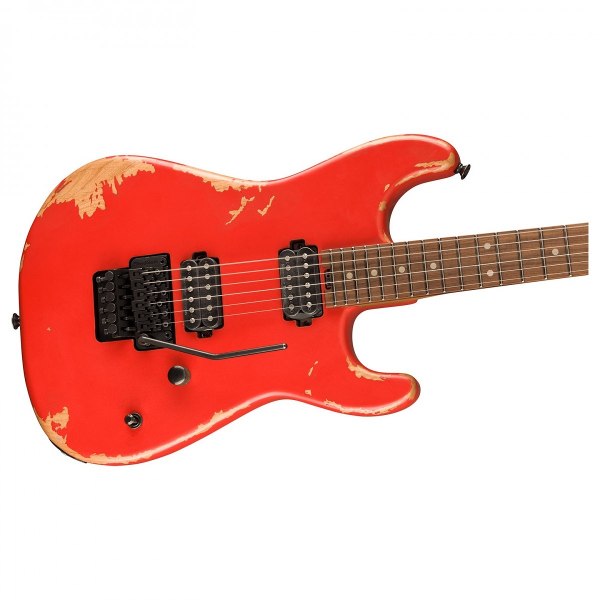 Charvel Pro-Mod Relic San Dimas Style 1 HH FR PF Weathered Orange