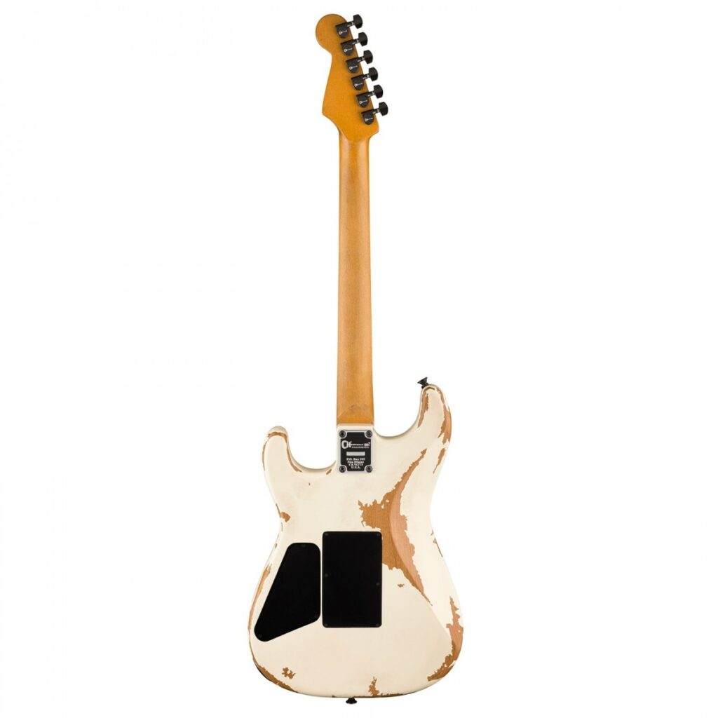 Charvel Pro-Mod Relic San Dimas Style 1 HH FR PF Weathered White