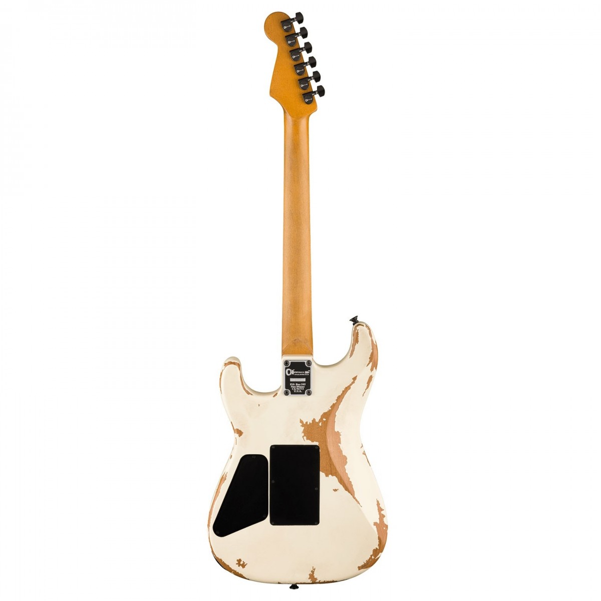 Charvel Pro-Mod Relic San Dimas Style 1 HH FR PF Weathered White