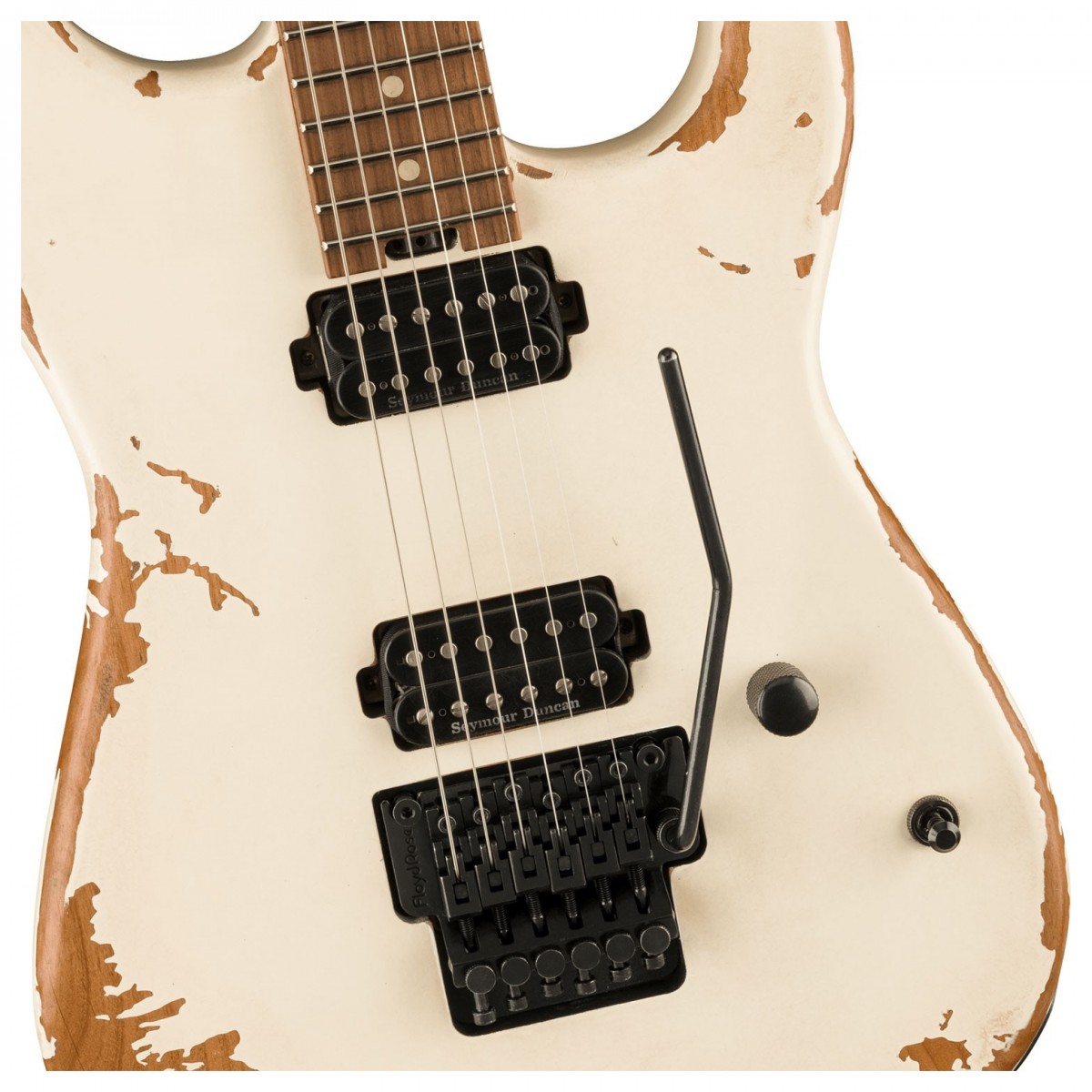 Charvel Pro-Mod Relic San Dimas Style 1 HH FR PF Weathered White