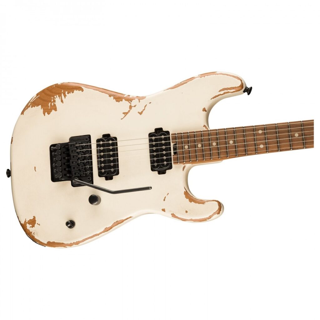 Charvel Pro-Mod Relic San Dimas Style 1 HH FR PF Weathered White