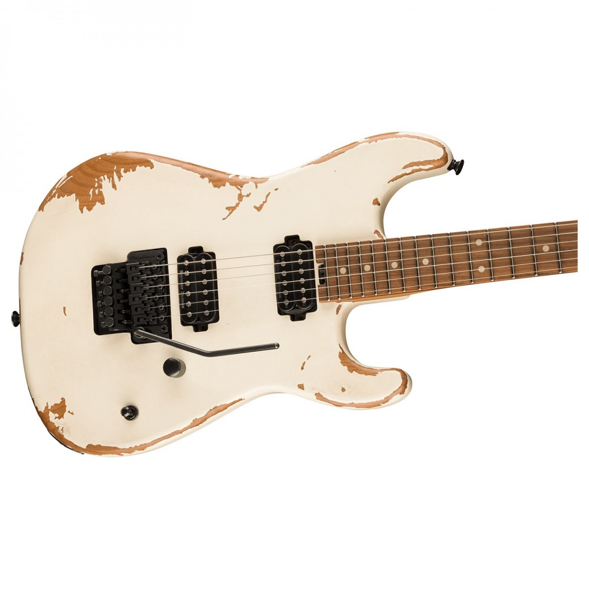 Charvel Pro-Mod Relic San Dimas Style 1 HH FR PF Weathered White
