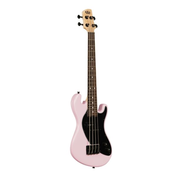 Kala U-Bass Solid Body Fretted Light Pink