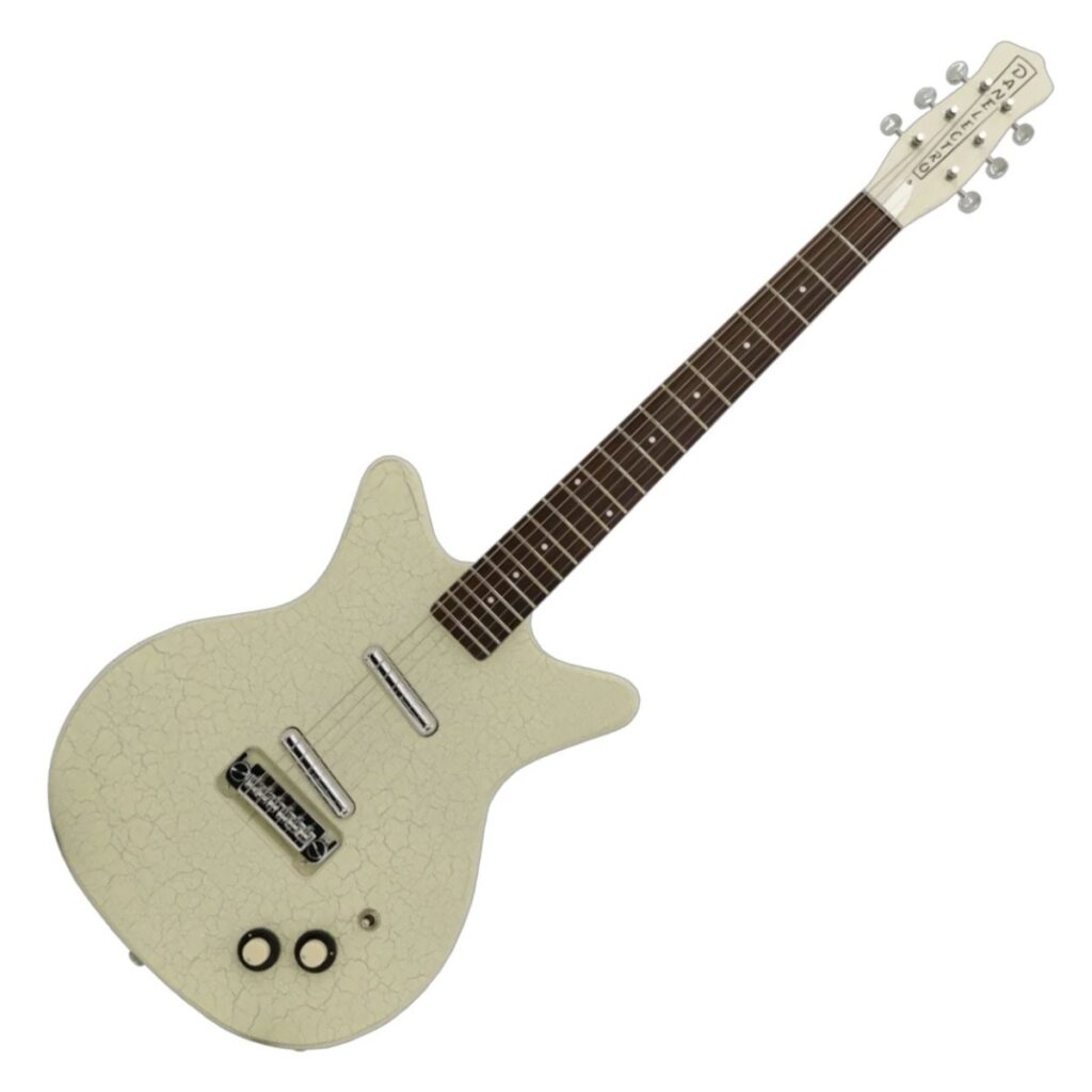 Danelectro 59M NOS+ White Crackle