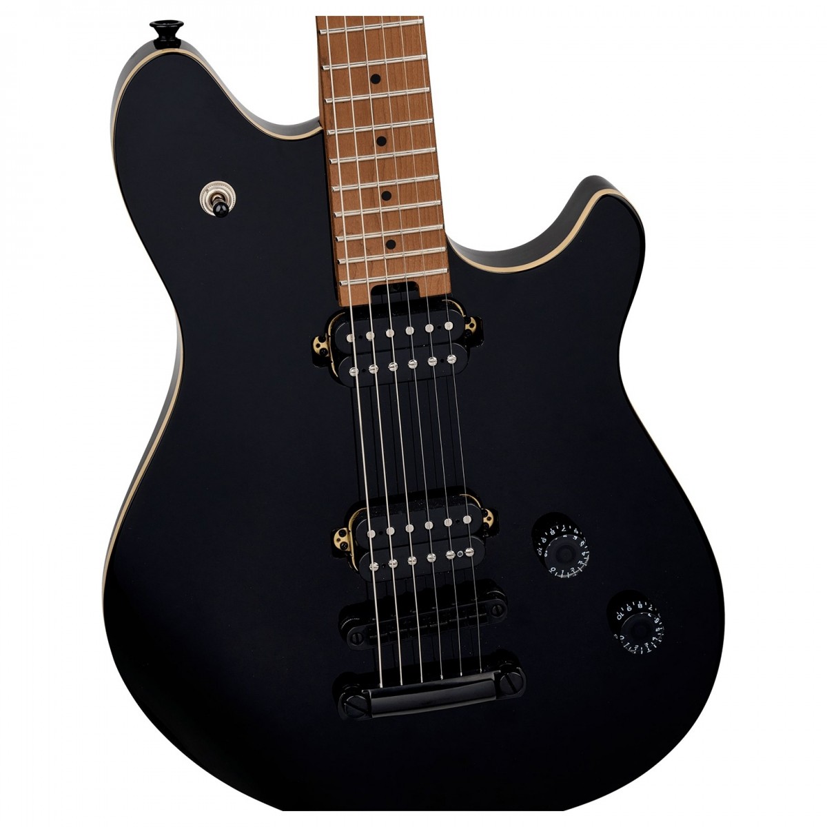 EVH Wolfgang Standard T.O.M. Baked Maple Fingerboard Gloss Black