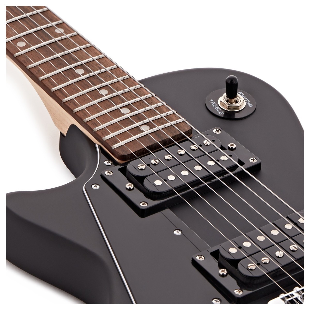 3/4 New Jersey Left Handed Electric Guitar Black Mini Guitar Amp Pack