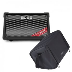 Boss Cube Street 2 Battery Powered Amp Black with Carrying Case