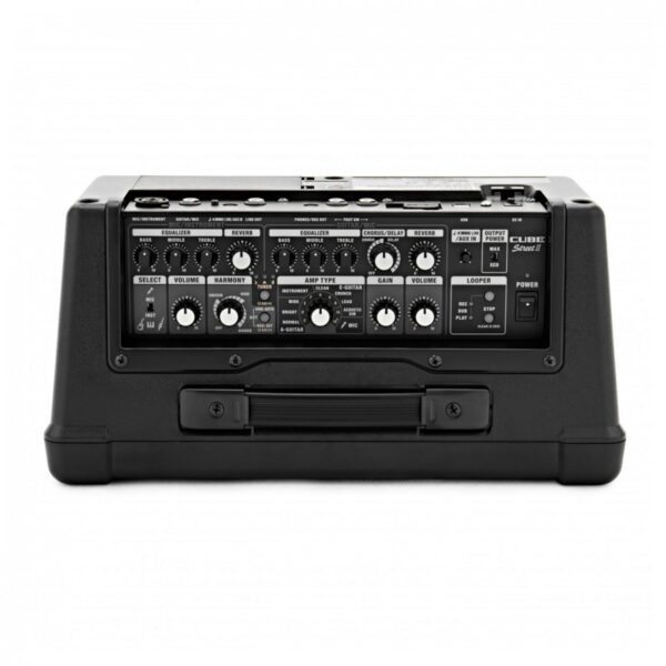 Boss Cube Street 2 Battery Powered Amp Black with Carrying Case