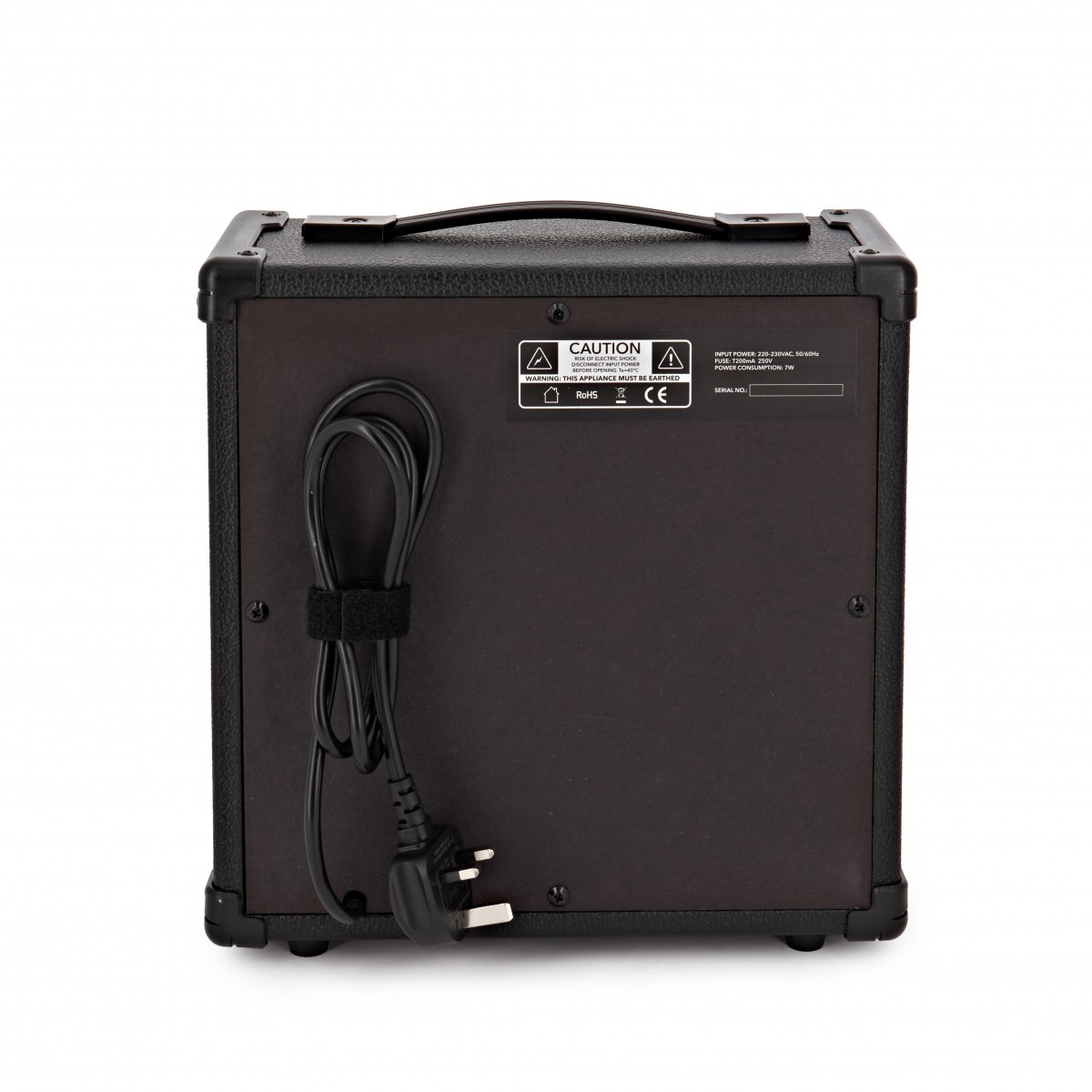 LA Electric Guitar Black 15W Guitar Amp & Ultimate Accessory Pack