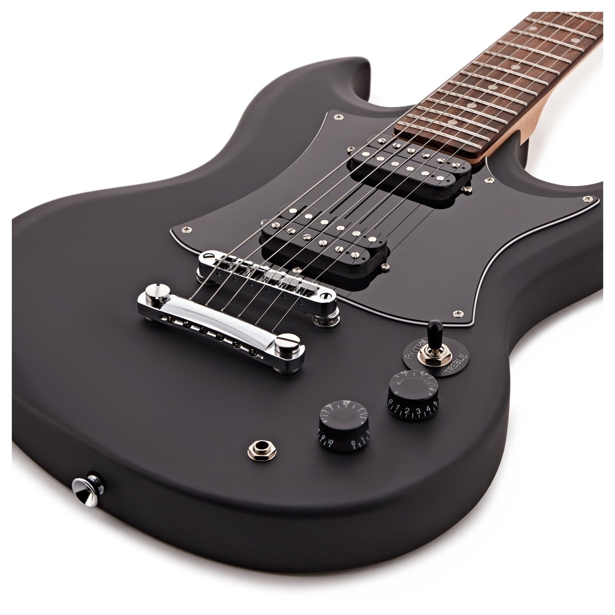 Brooklyn Electric Guitar Black 10W Guitar Amp & Accessory Pack