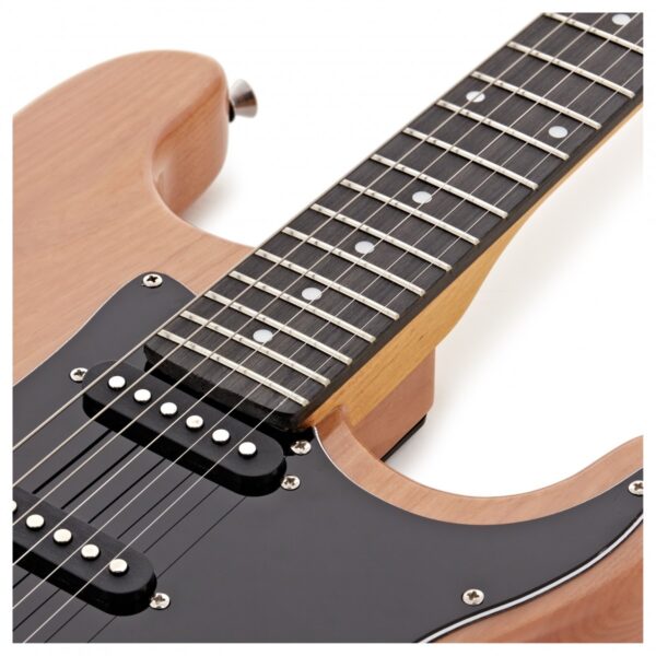 LA Select Electric Guitar Natural 15W Guitar Amp & Accessory Pack