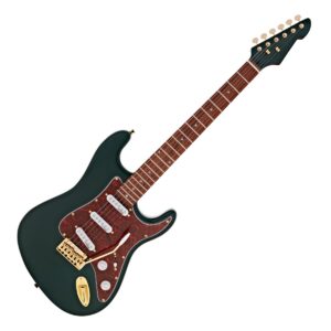 LA Select Legacy Guitar by Gear4music Green