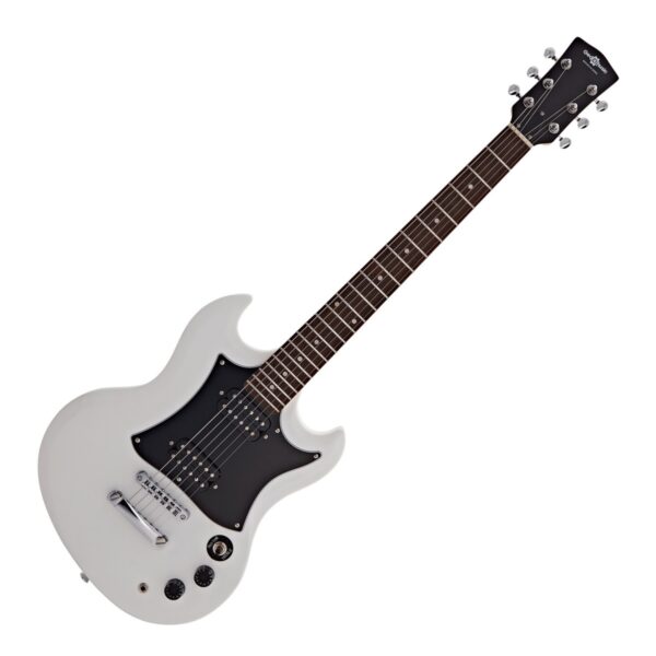 Brooklyn Electric Guitar White 10W Guitar Amp & Accessory Pack