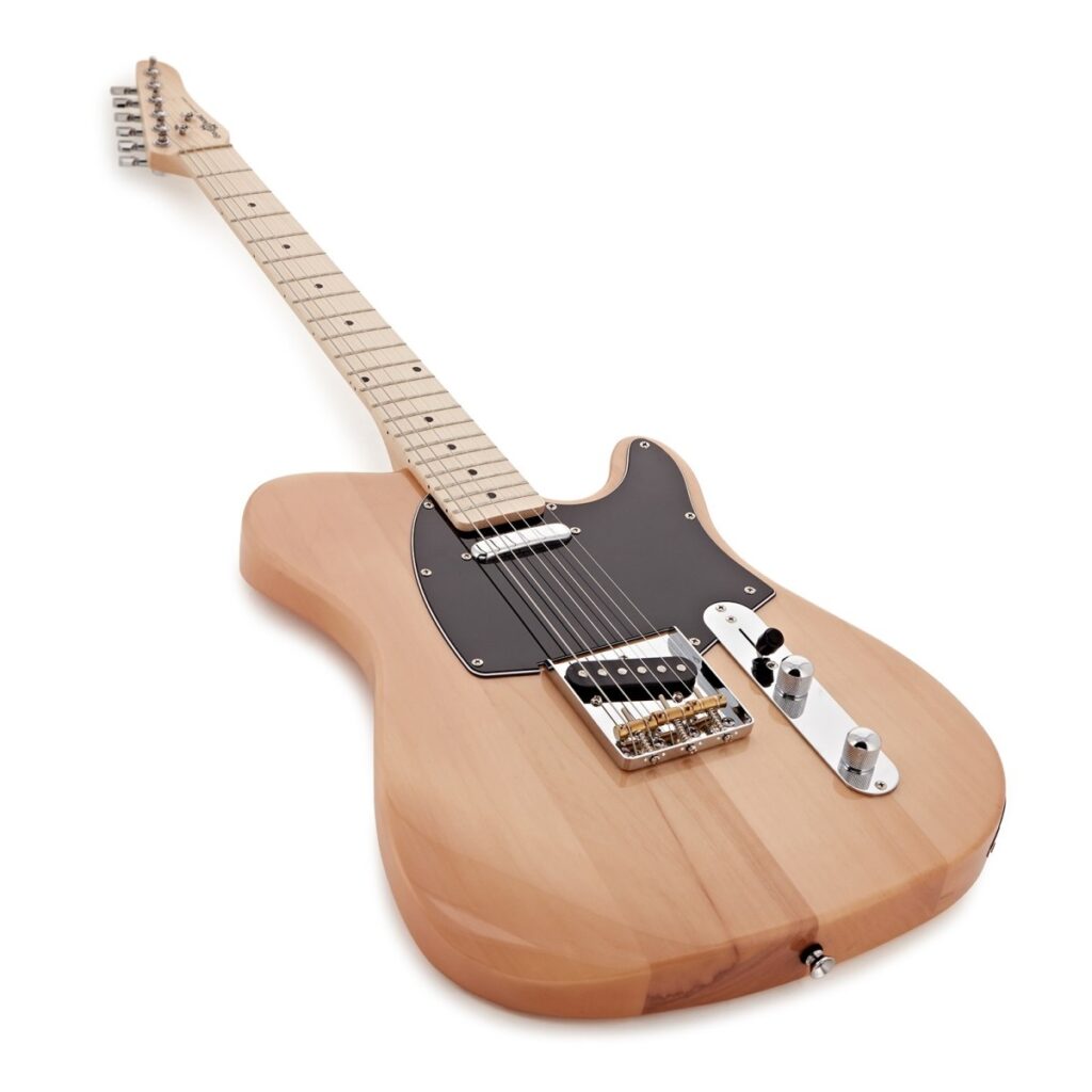 Knoxville Electric Guitar Natural 10W Guitar Amp & Accessory Pack