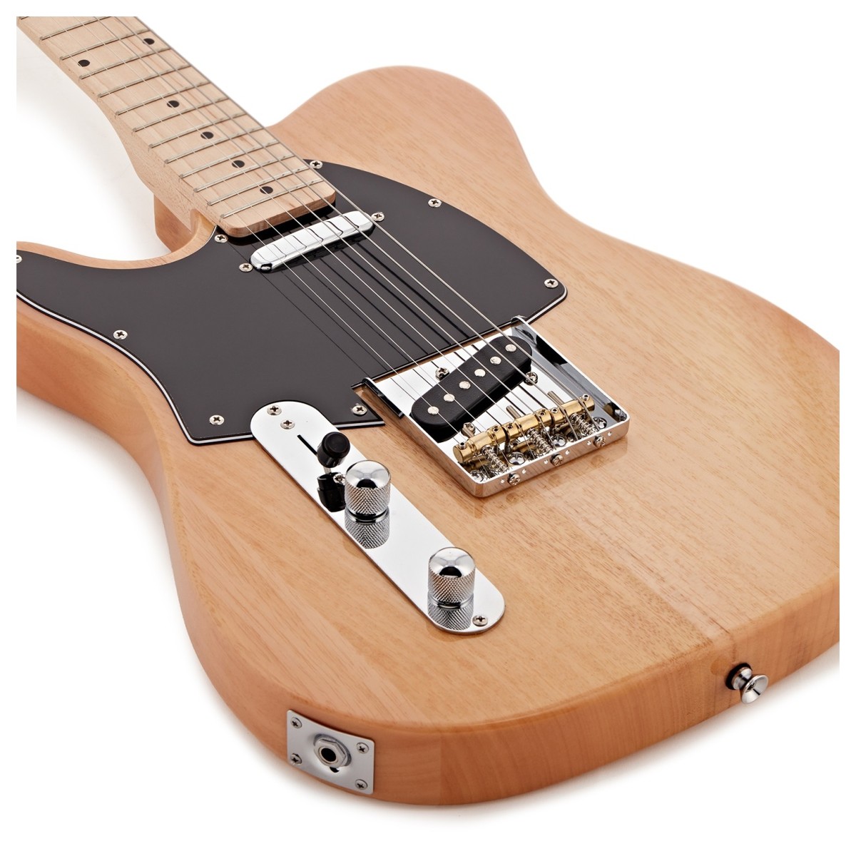 Knoxville Electric Guitar Natural 10W Guitar Amp & Accessory Pack