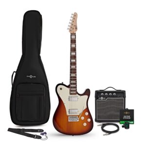 Knoxville Select Electric Guitar Sunburst 10W Guitar Amp & Accessory Pack