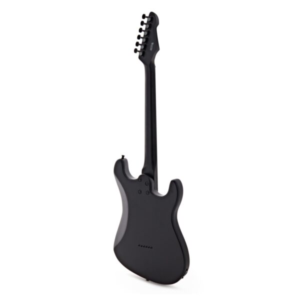 LA Select Modern Left Handed Guitar by Gear4music Blackout
